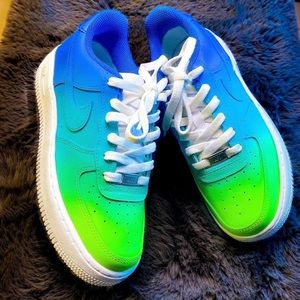 Air force 1 degraded custom